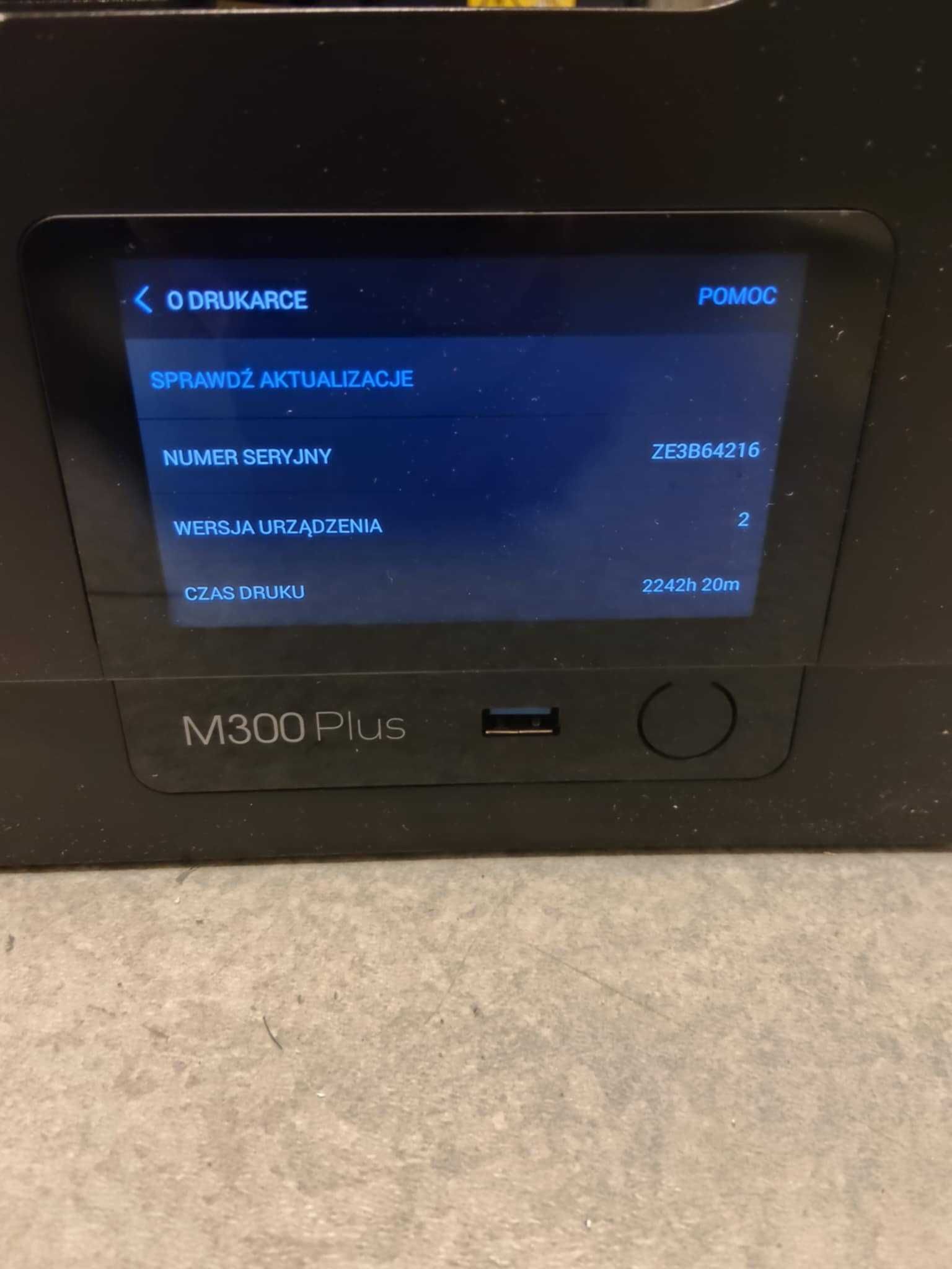 Drukarka Zortrax m300 plus z osłoną HEPA
