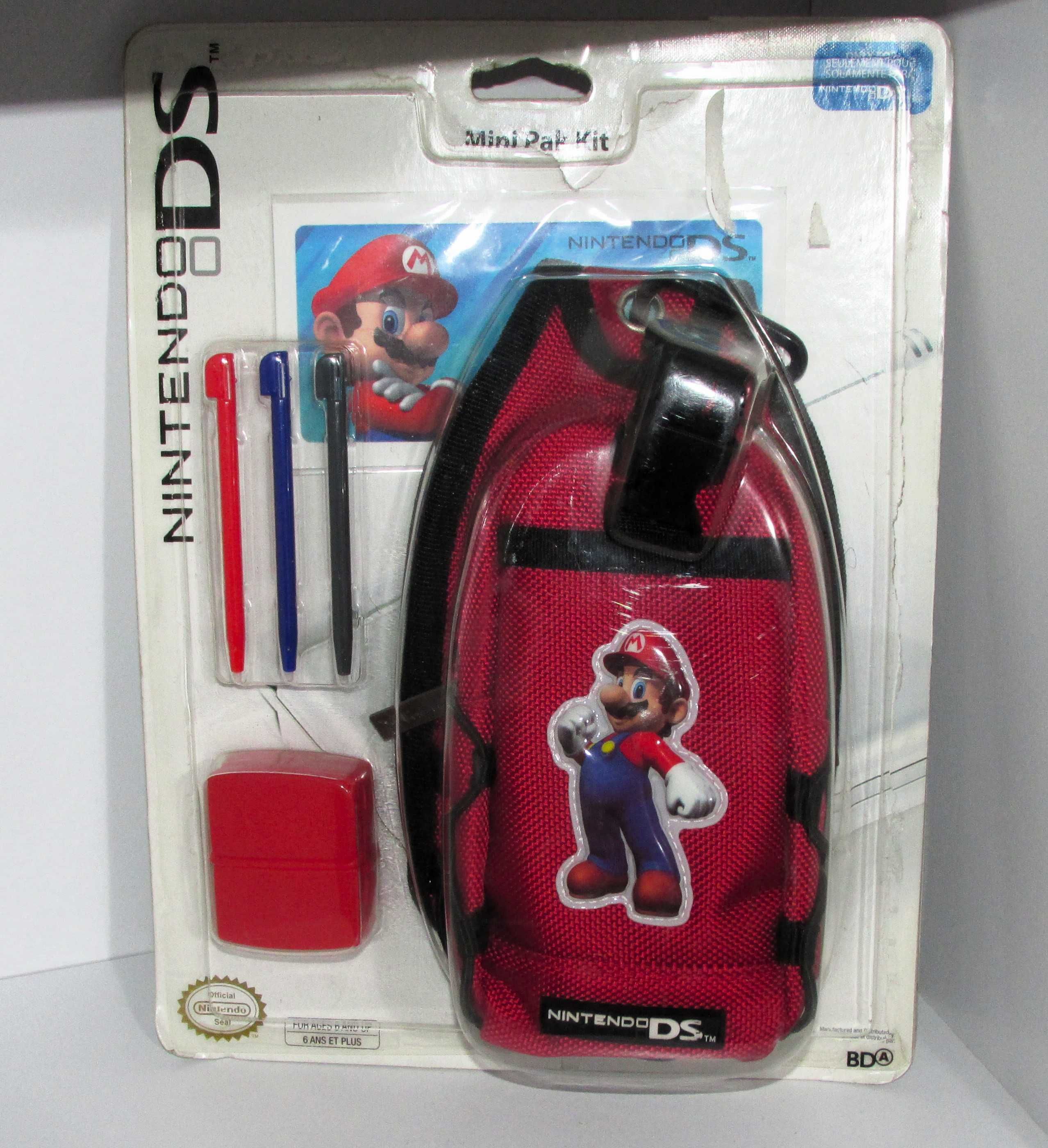 Mario Mini Pack Kit Nintendo DS Novo/Selado/Raro
