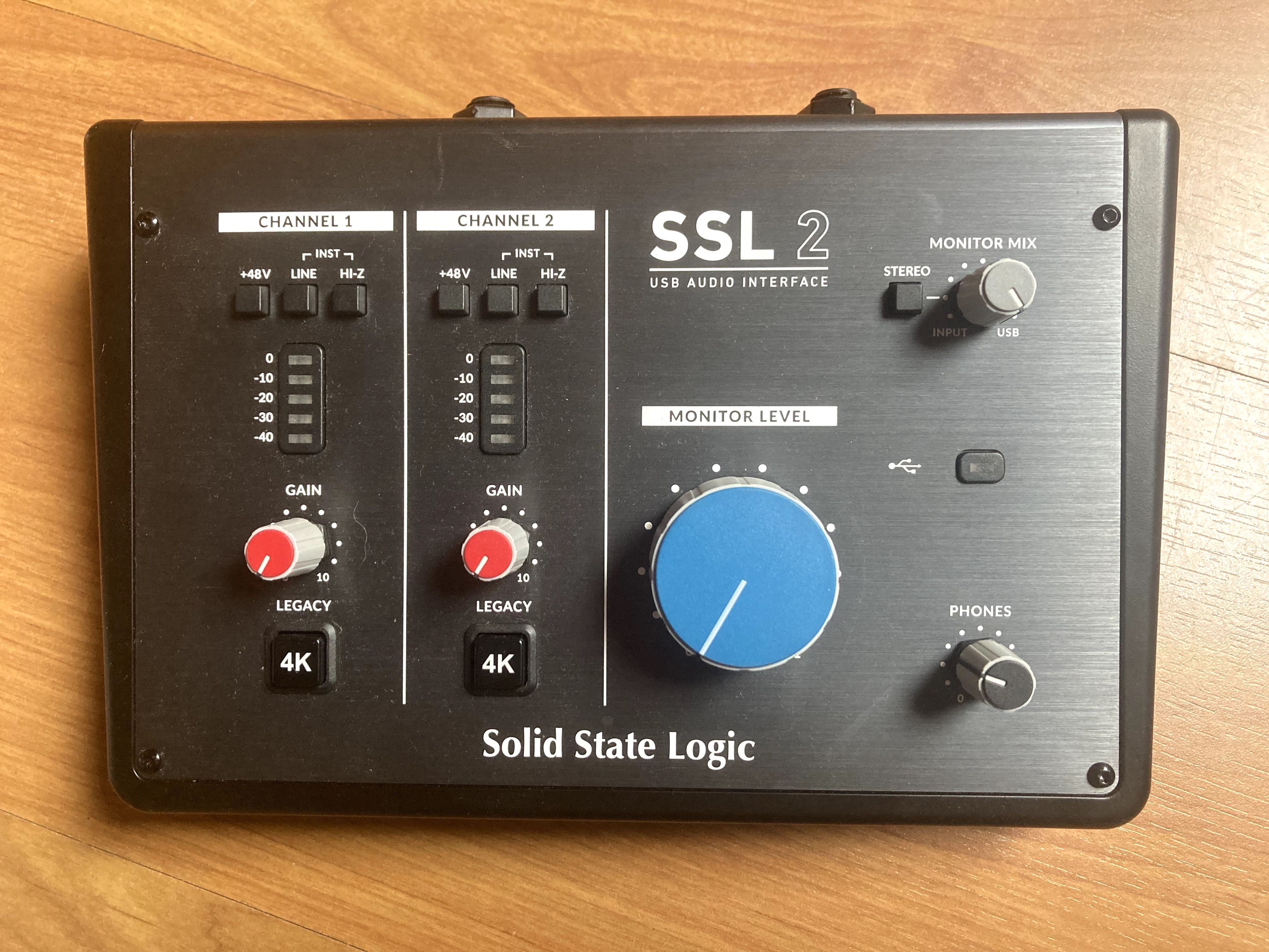 SSL 2 - Solid State Logic - Interface de áudio USB-C