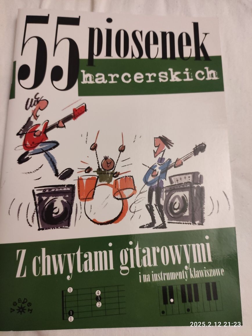 Piosenki harcerskie na gitarę i klawisze Nowa