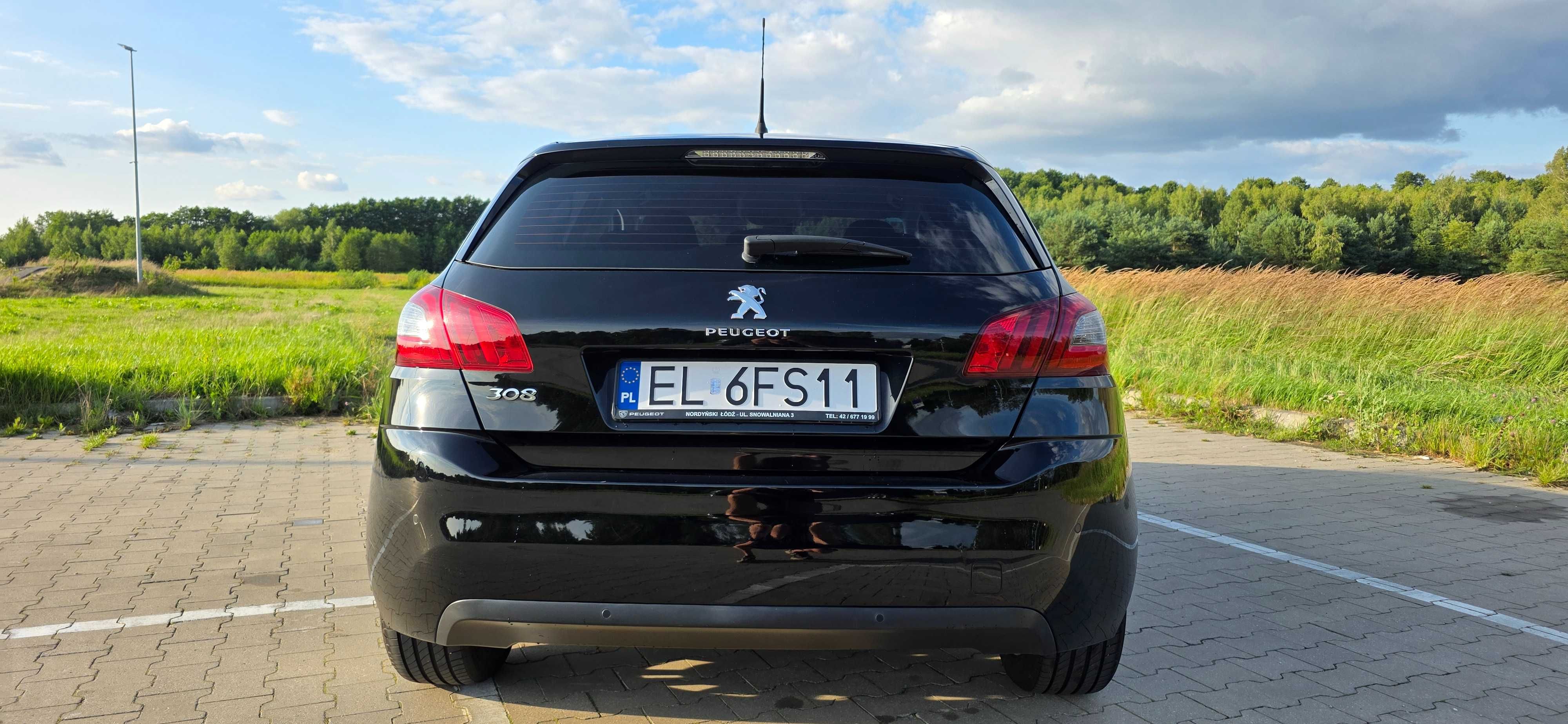 Peugeot 308 , Hatchback ,5 drzwi 1.5 HDI ,salon Polska , 114tyś km