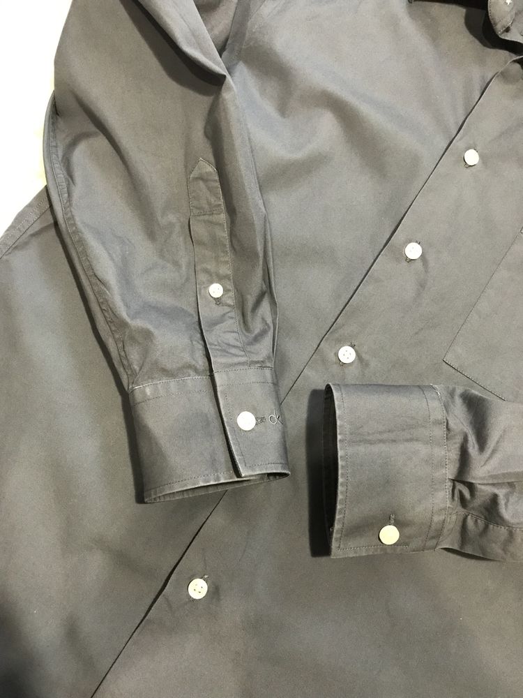 Koszula Calvin Klein rozmiar 38 15 M szara