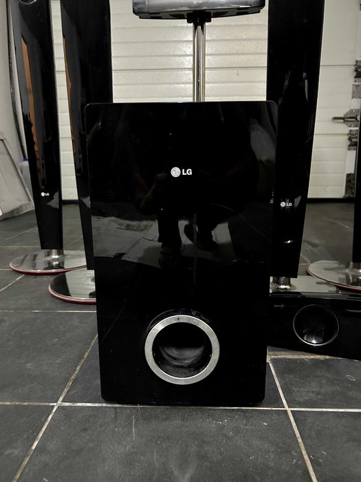 Home cinema kit de som cd-dvd LG