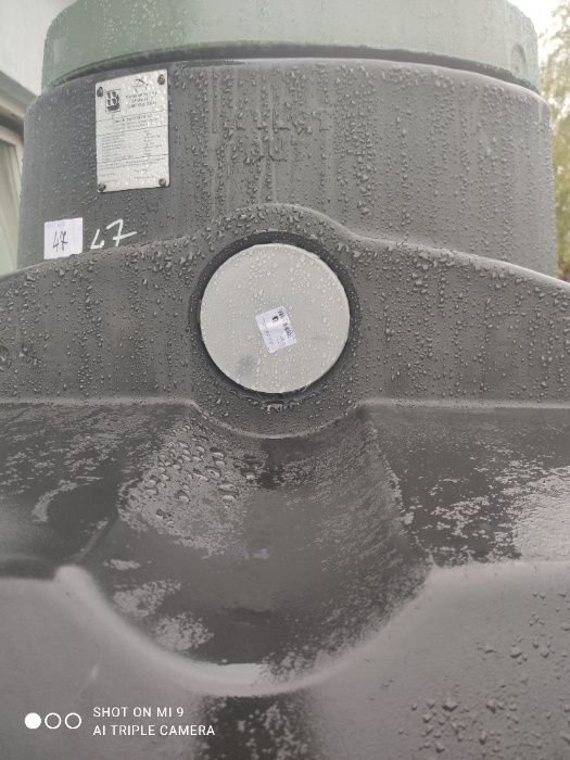 Zbiornik szczelny 4000L na wodę deszczową szambo deszczówkę moja woda