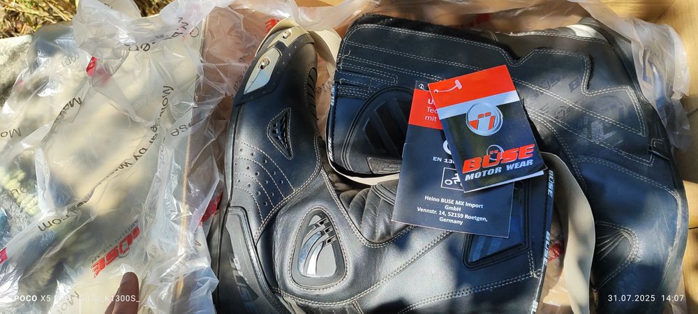 Мото-боты BUSE Sport Stiefel 43