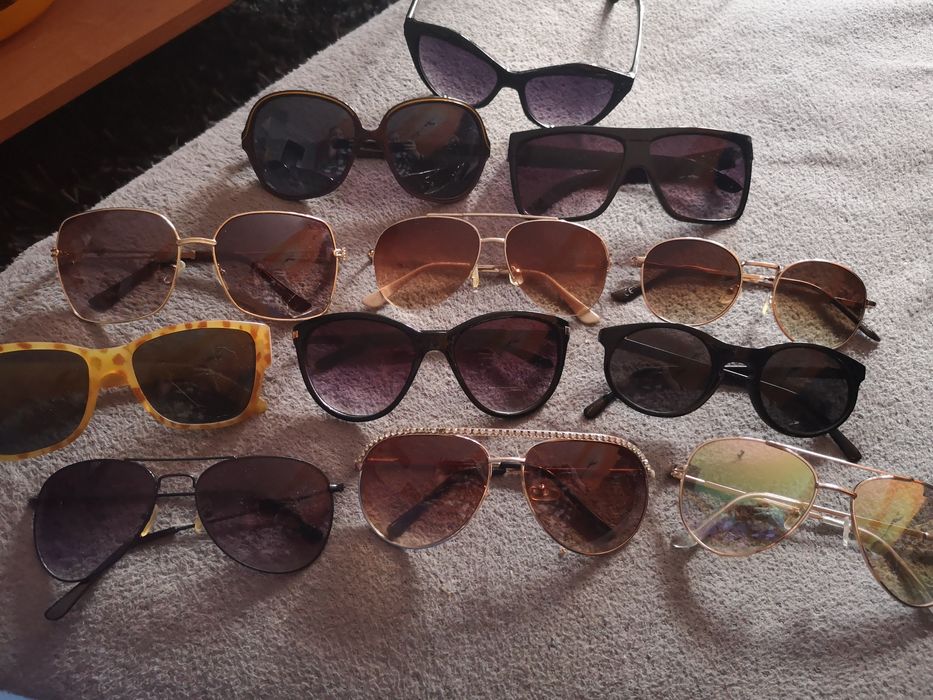 Okulary przeciwsłoneczne zestaw