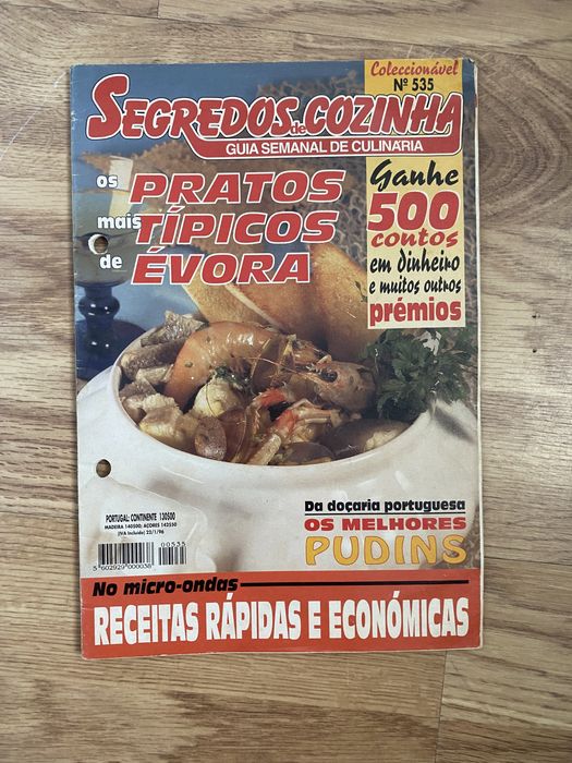 2 Revistas Antigas de Culinária