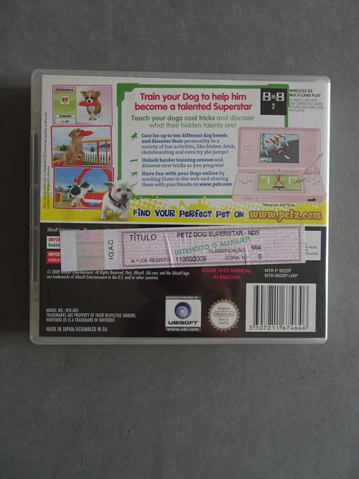 Jogo Nintendo DS - Petz Dog Superstar