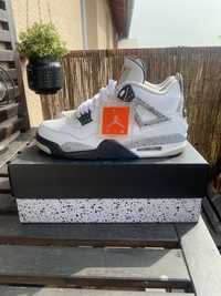 Buty Jordan 4 white cement