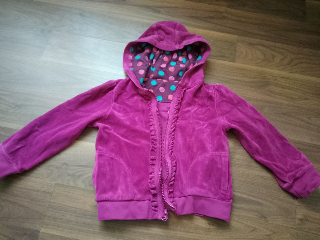 Bluzka na zamek rozm 98cm