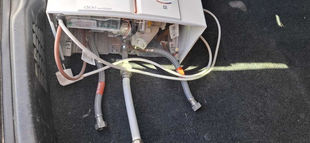 Esquentador a Gás Natural Vulcano Click! Ventilado WRD11 Fernão Ferro