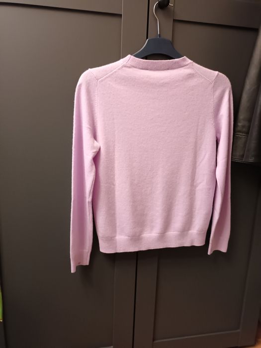 Sweterek kaszmirowy Mango roz S/M