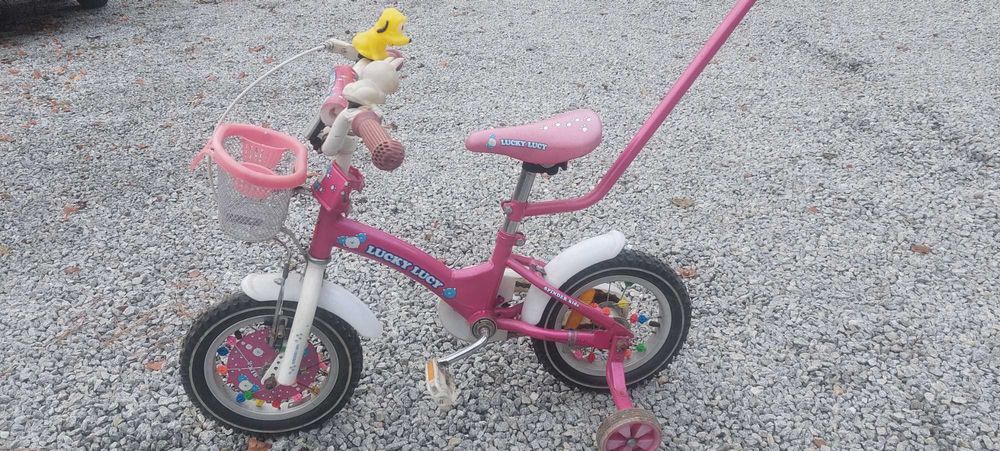 Rowerek dziecięcy dla dzieci różowy