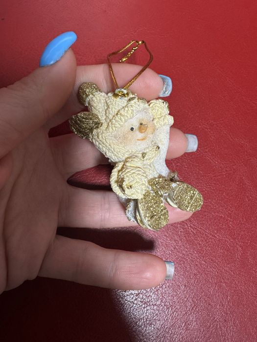Елочные игрушки керамика