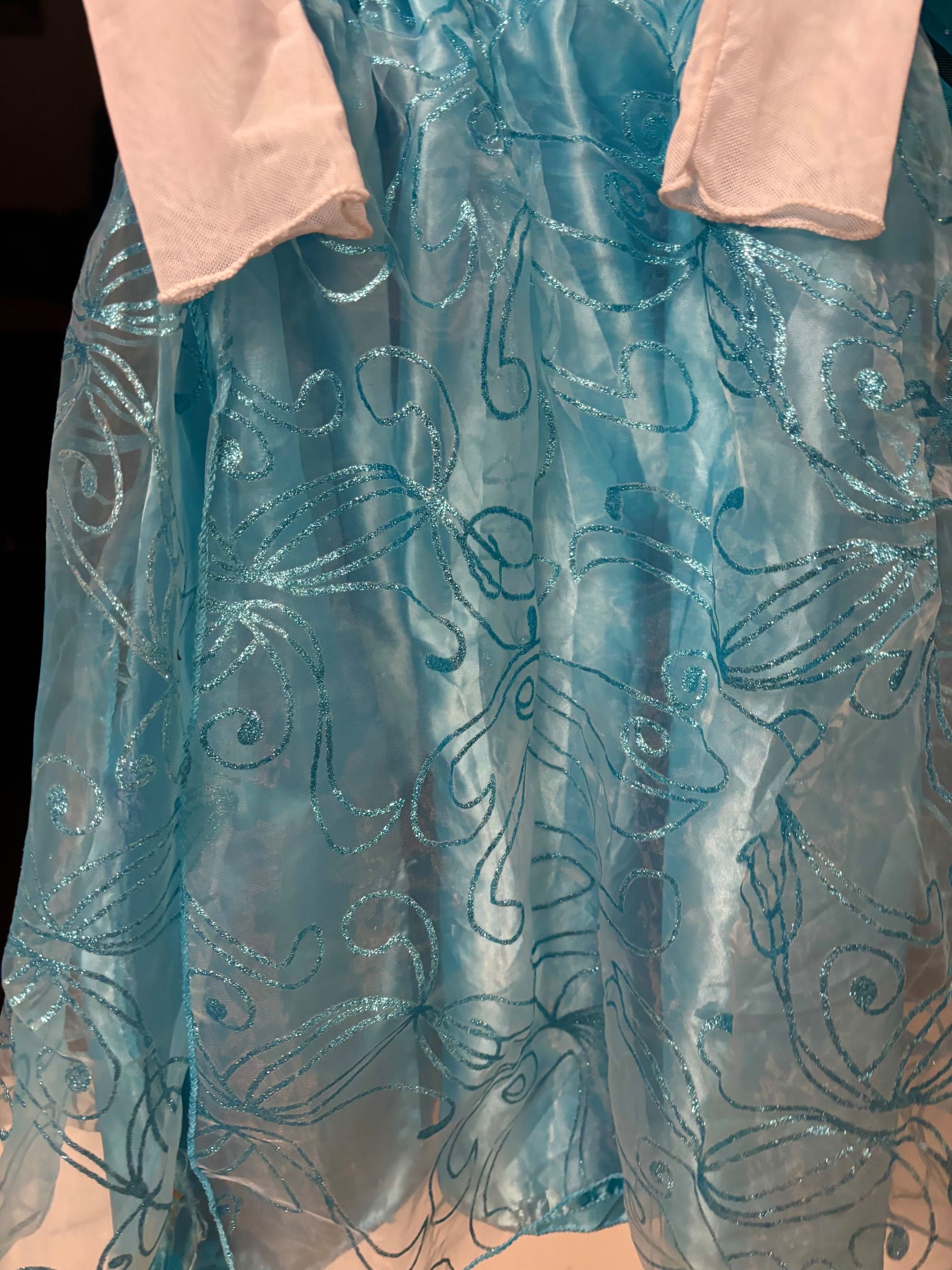 Elsa, Elza, Frozen, Kraina Lodu sukienka 110, 116, 122