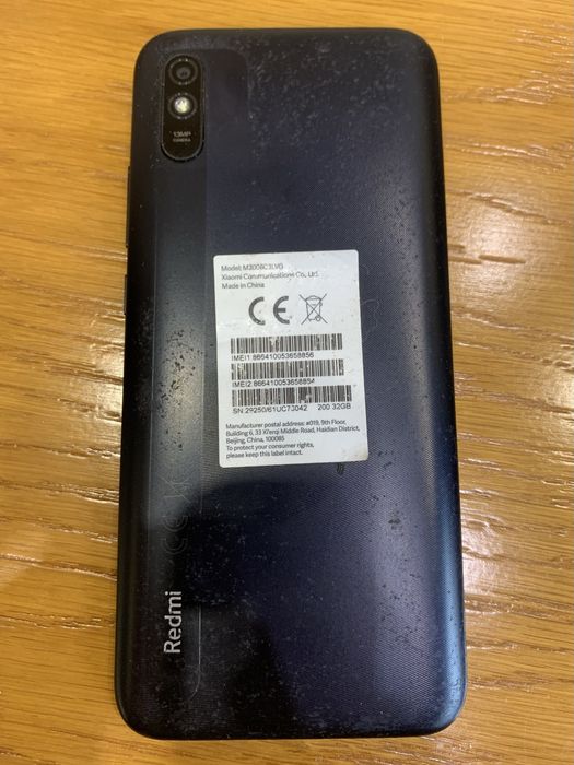 Смартфон Xiaomi Redmi 9A 2/32Gb Granite Grey