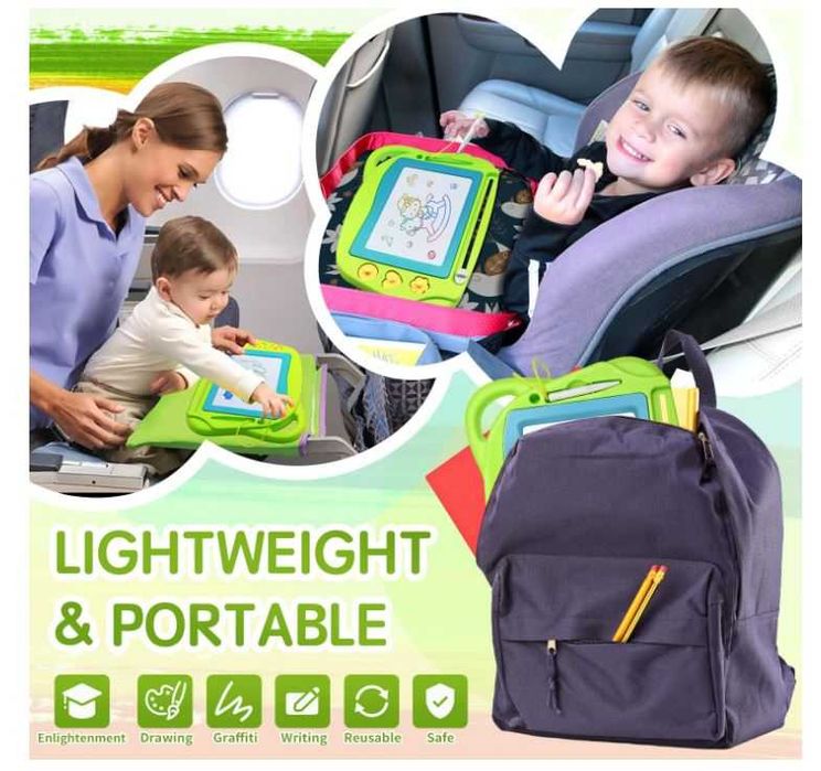 Tablica do rysowania dla dzieci kolor zielony