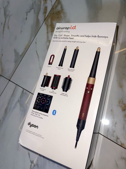 ОРИГІНАЛ Стайлер Дайсон запломбований / Dyson Airwrap i.d. Velvet Red