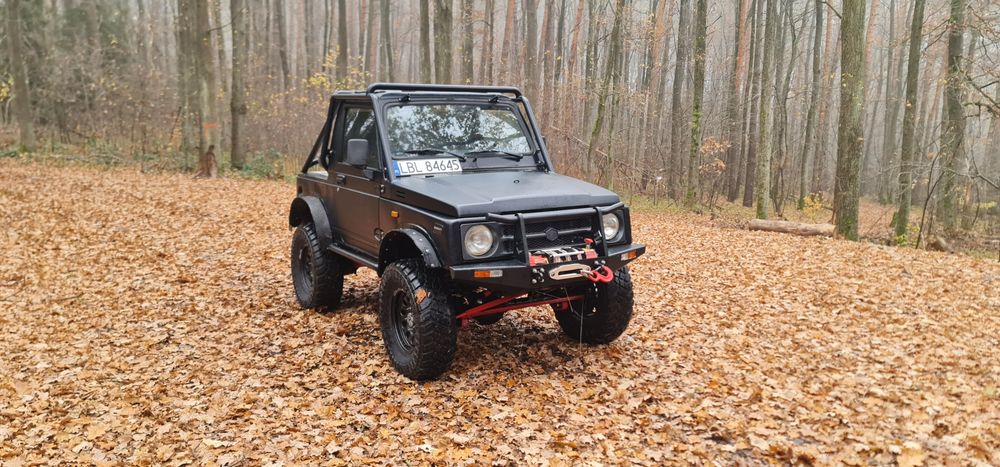 Suzuki Samurai 1.6 Benzyna Wspomaganie Wahacze Sprężyny Off Road Zmota