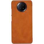 Nillkin Qin Skórzana Kabura Etui Xiaomi Redmi Note 9T 5G Brązowy