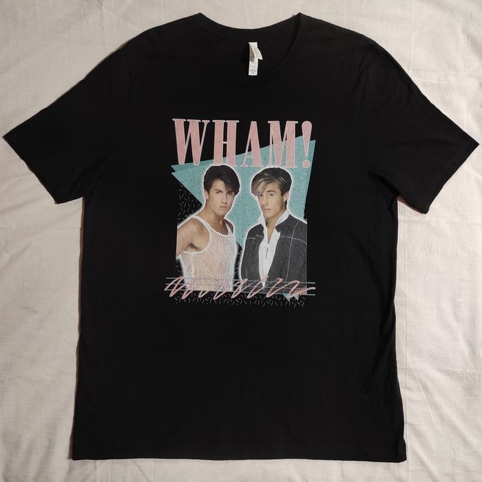 Nightwish, Nirvana, Wham, Guns N'Roses. Винтажные рокерские футболки
