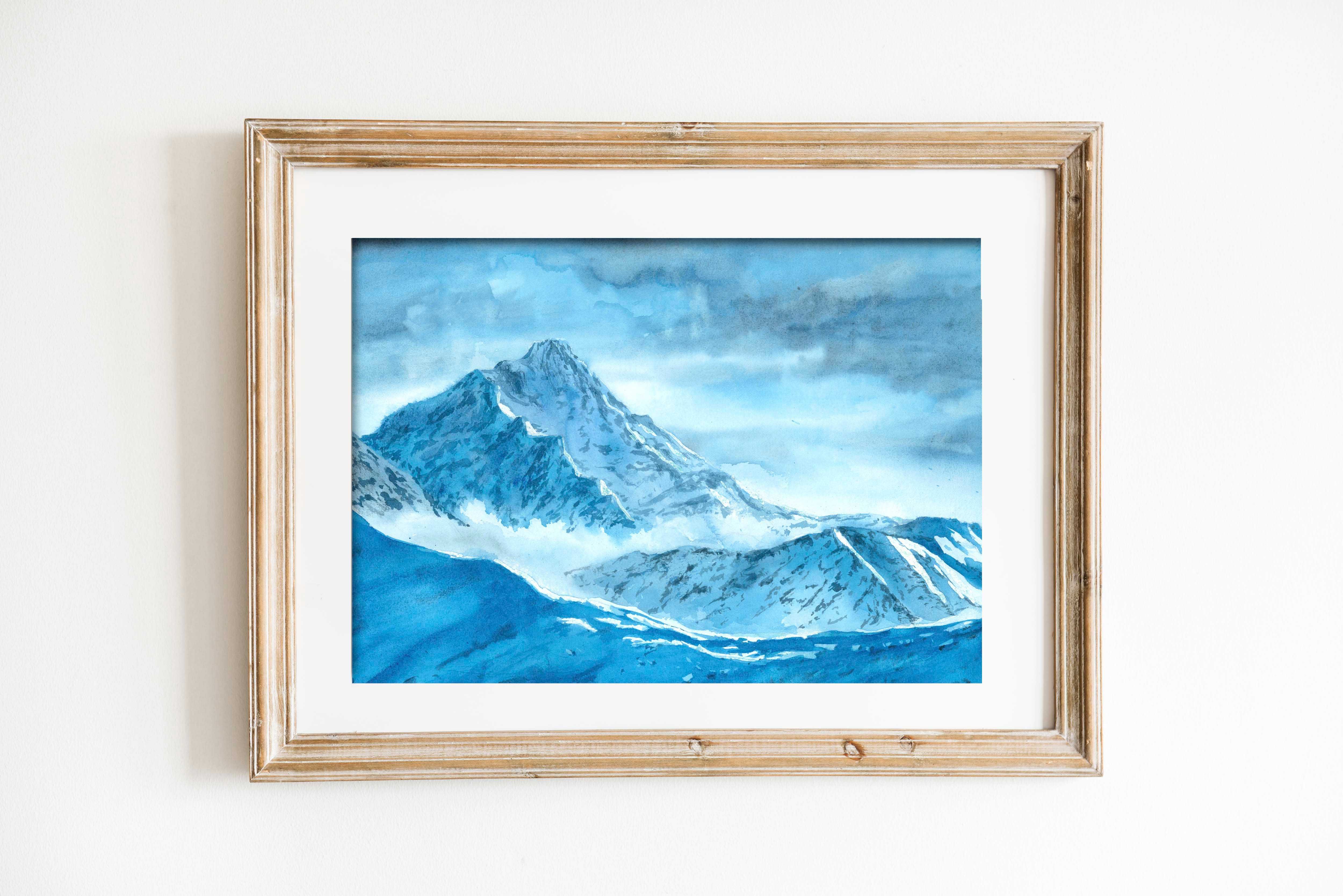 Tatry, Krywań - wydruk Giclee A3