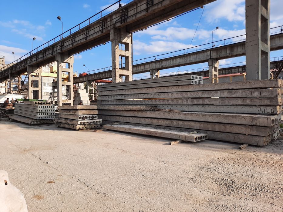 Плиты перекрытия, дорожные. Услуги автокрана