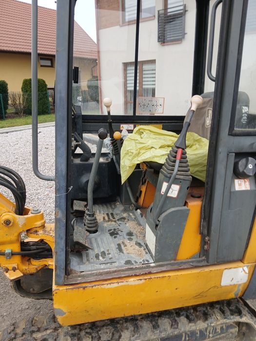 Minikoparka jcb 8014 w oryginale