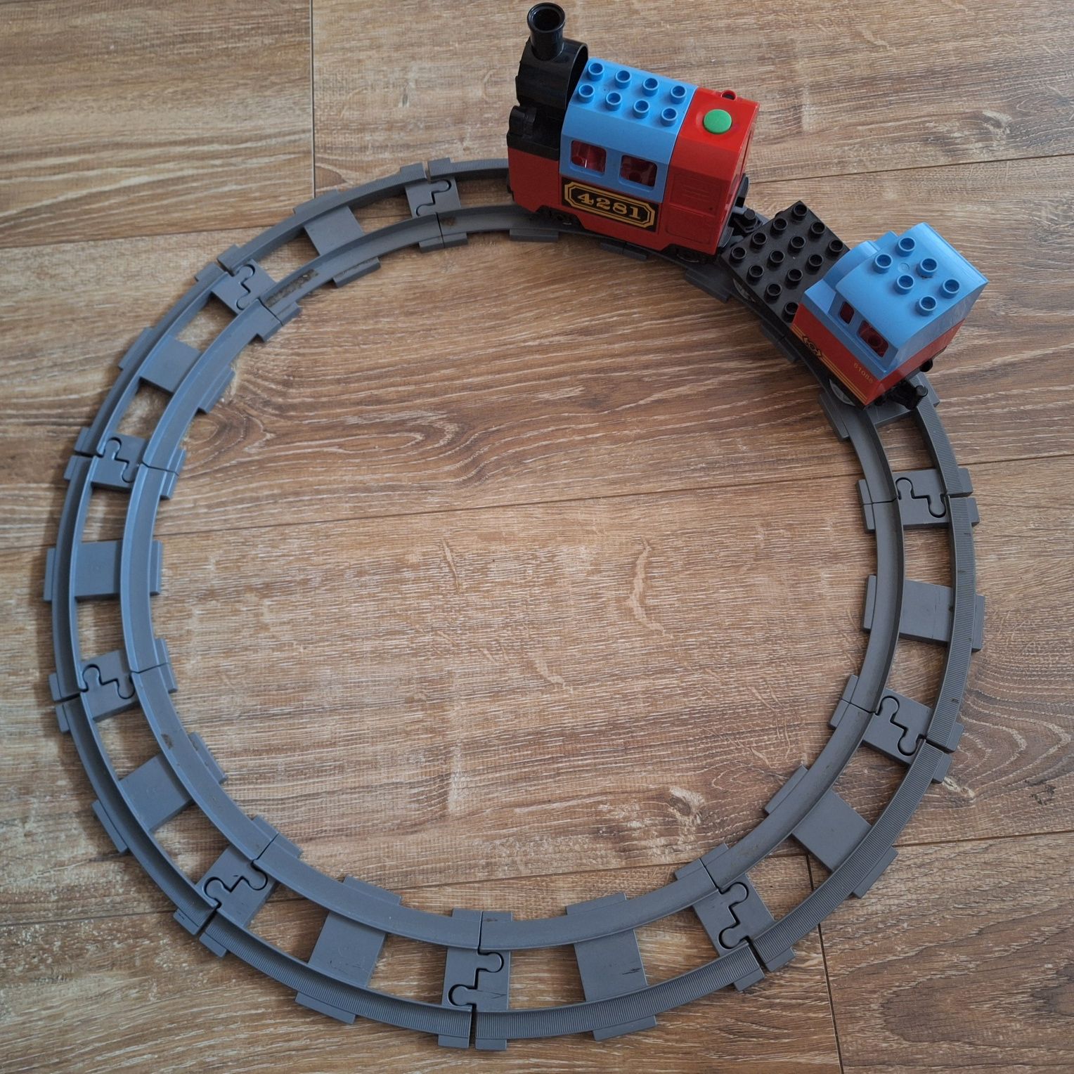 Lego Duplo Klocki Auta Pociąg Tory