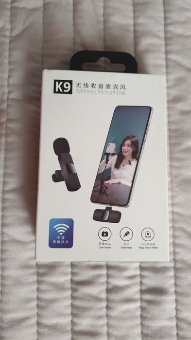 Microfone de lapela/ casaco wireless