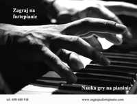 Nauka Gry Na Pianinie/Lekcje/Dla dorosłych/Warszawa i okolice