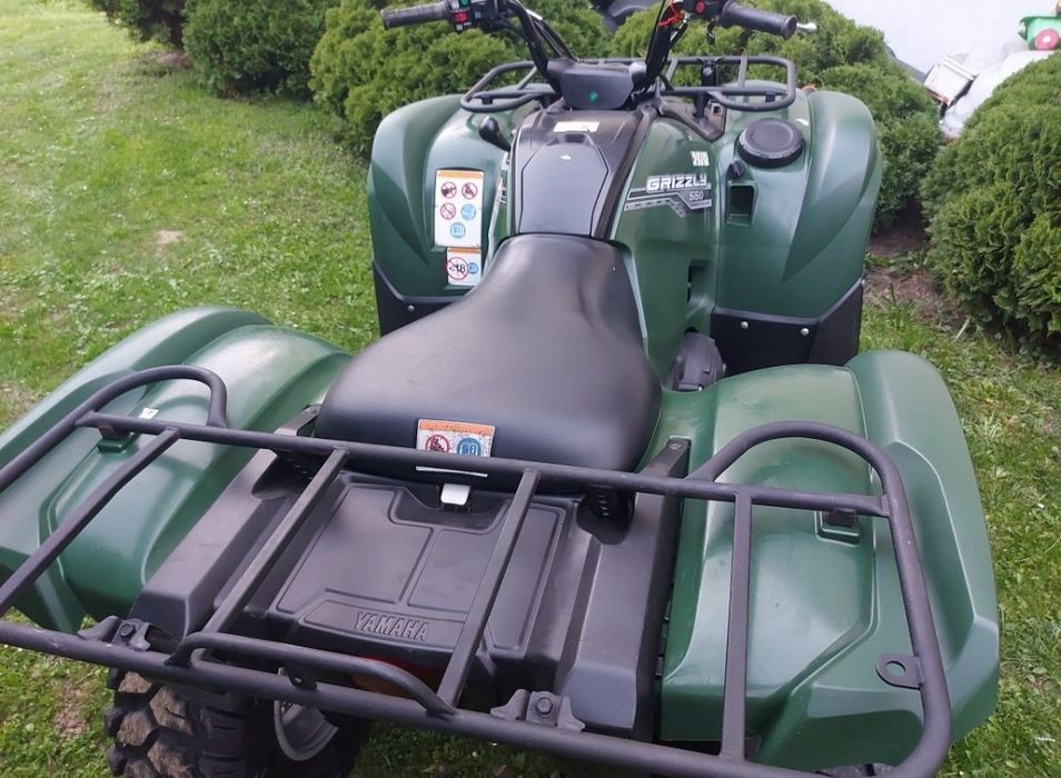 Yamaha Grizzly 550/700 ESP Wspomaganie/Homologacja