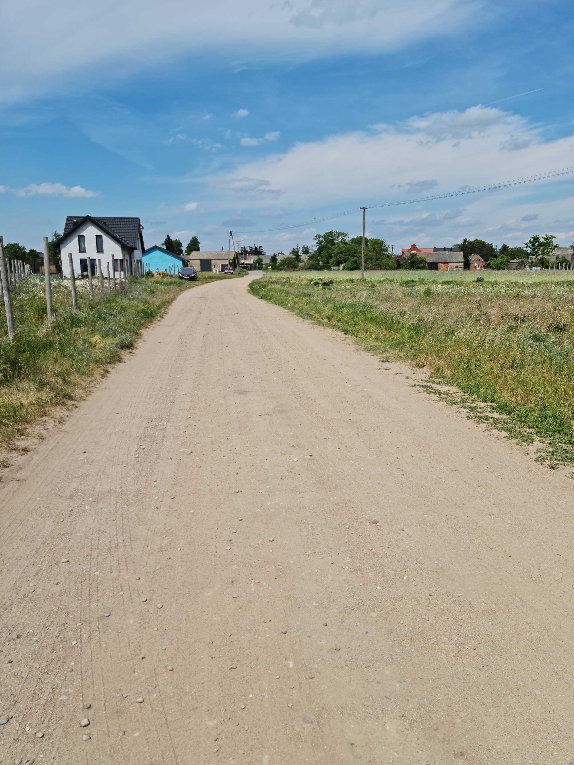 Duża 1137 m2 budowalna Sędzinko gm. Duszniki blisko buk plan miejscowy