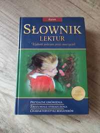 Słownik Lektur Liceum Matura wydawnictwo Greg Kraków 2004.