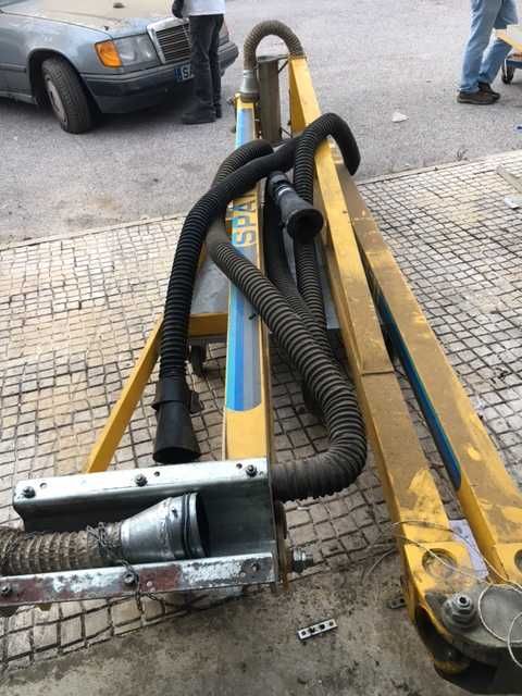 extrator gases extensivel  para oficina