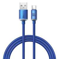 Baseus kabel przewód USB Typ A - USB Typ C 100W 1,2m niebieski