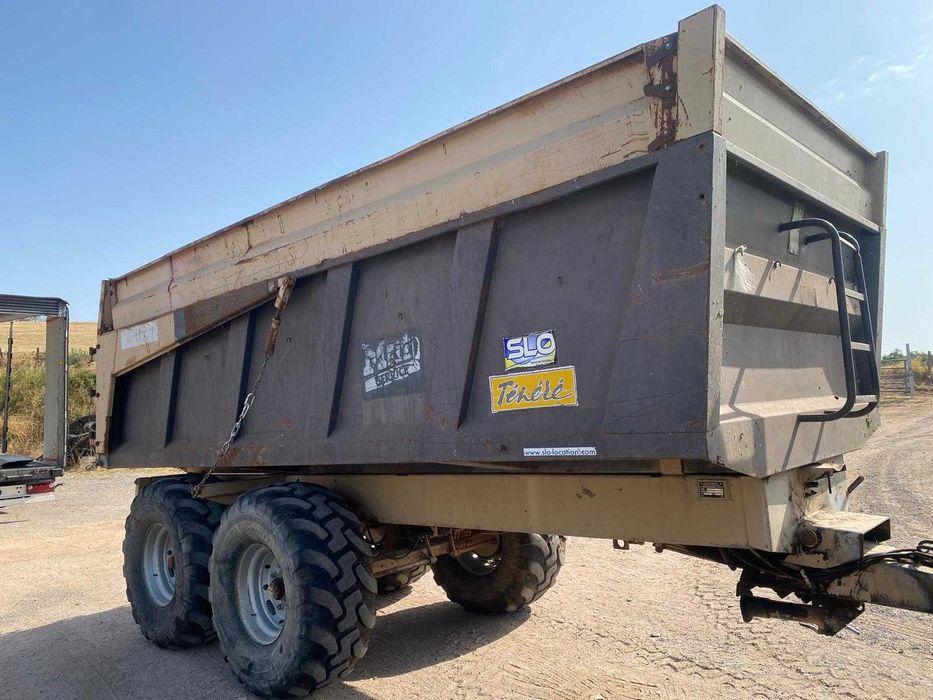 Przyczepa Skorupowa 12-14T zarejestrowana Rolland Leboulch Joskin