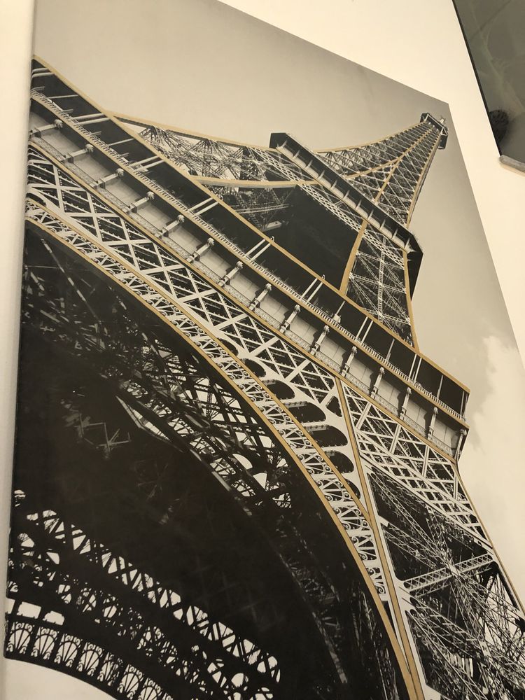 Tela Paris 200x140 print com personalizacao dourada