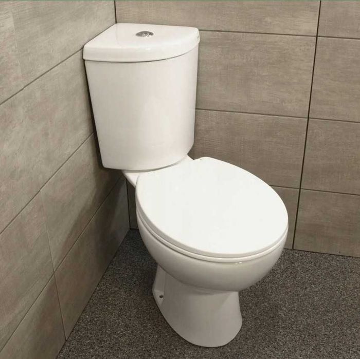 ! -OKAZJA -! NOWY - Kompakt WC narożny Kerra Corner  KR 61 z deską