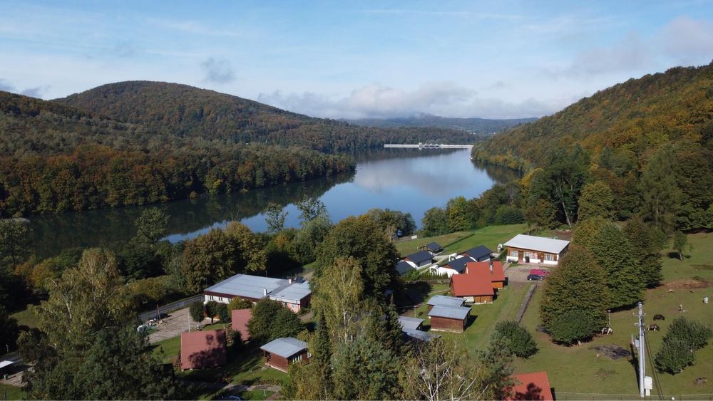 Chata góralska noclegi domek Solina Polańczyk Bieszczady domki jezioro