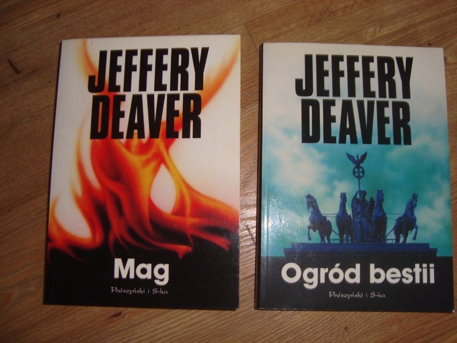Jeffery Deaver x3: Mag + Ogród Bestii + Panieński Grób Lincoln Ryhme
