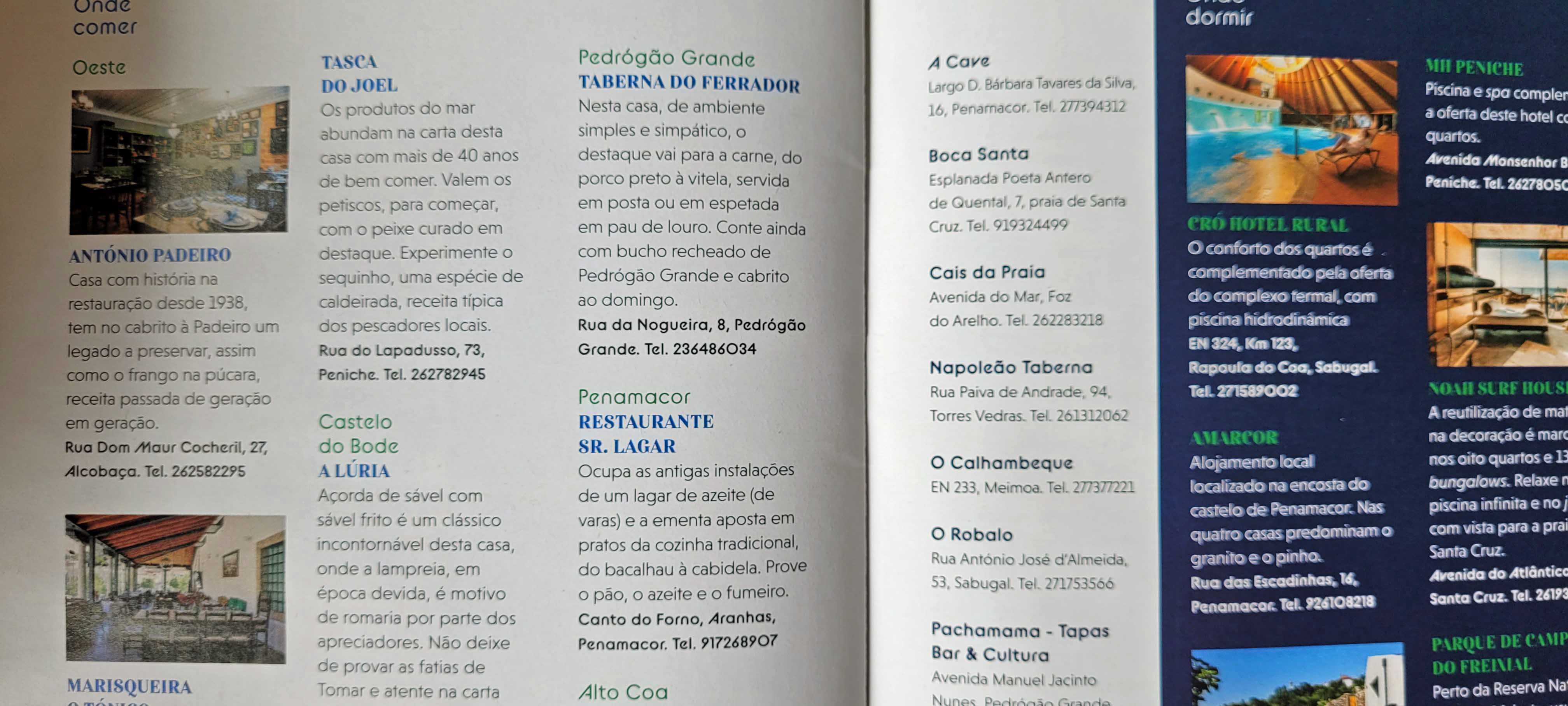 Guia das Estações Náuticas do Centro,Alentejo e Ribatejo