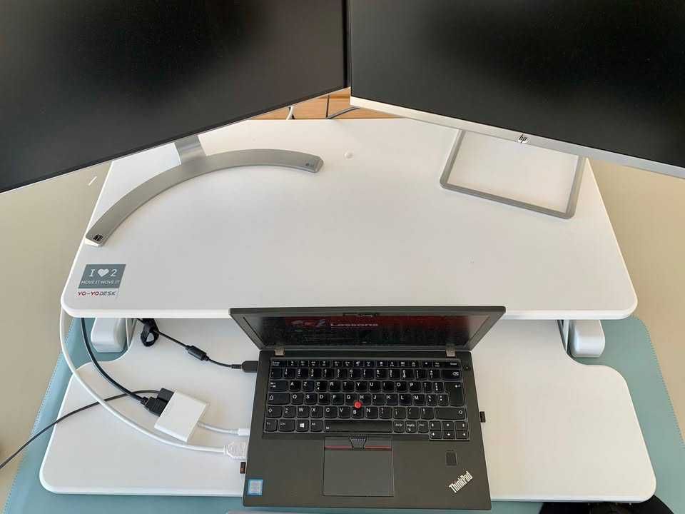 Escritório Ergonómica com altura regulável 80*61cm