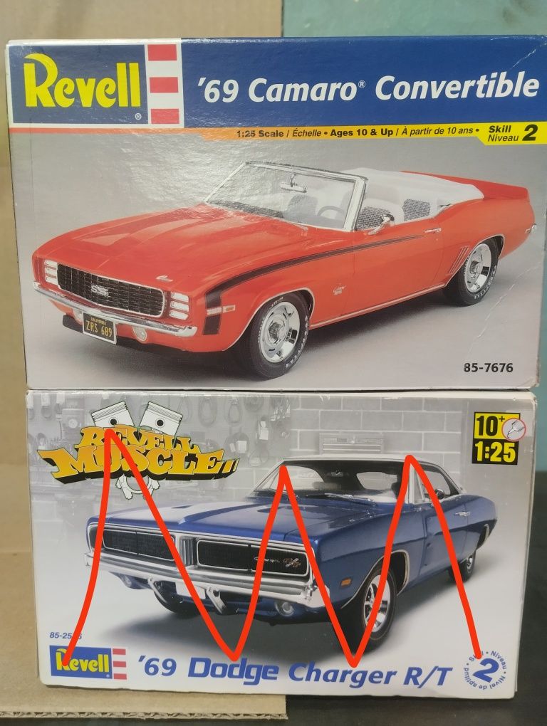Сборные модели авто Revell,AMT