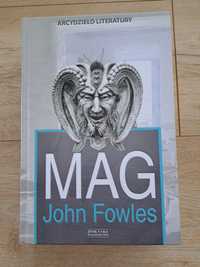 Mag, John Fowles, twarda oprawa książka.