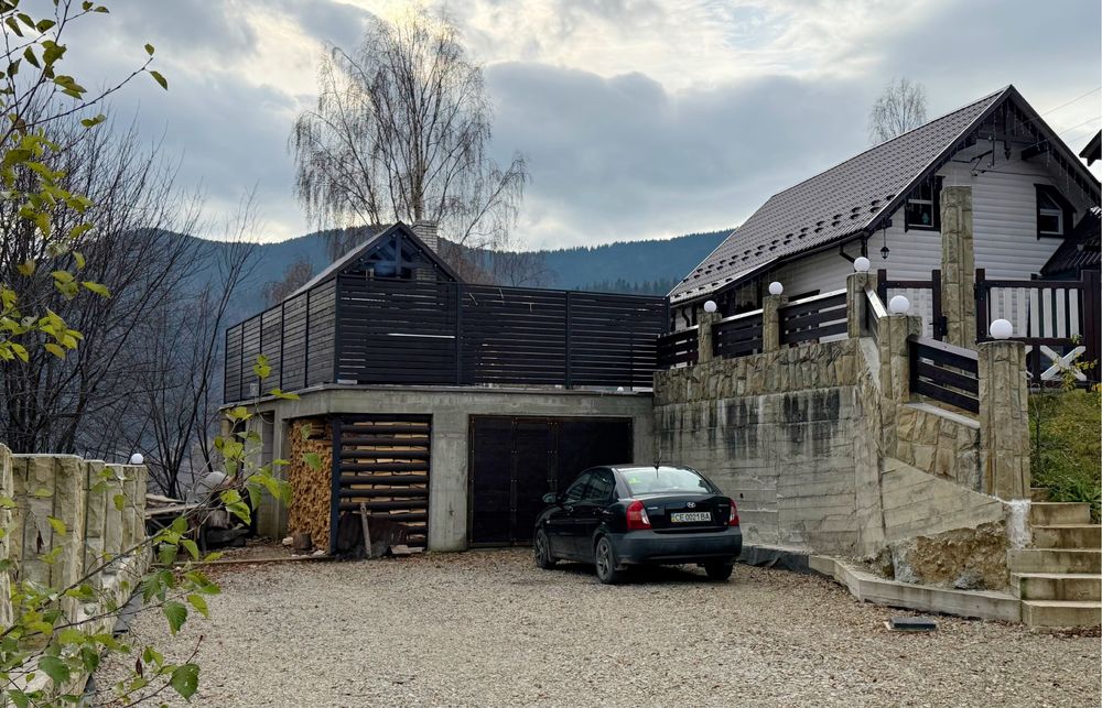 Оренда будинку в Карпатах з чаном та  сауною з басейном