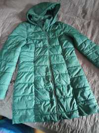 Zielona pikowana kurtka Reserved m