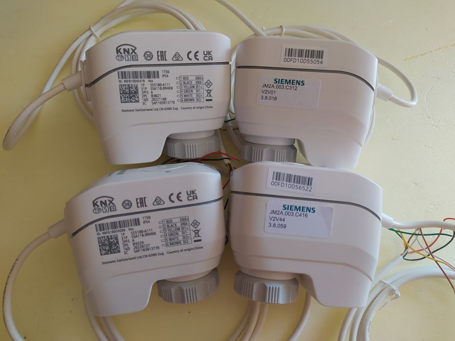 Siemens siłownik elektryczny KNX