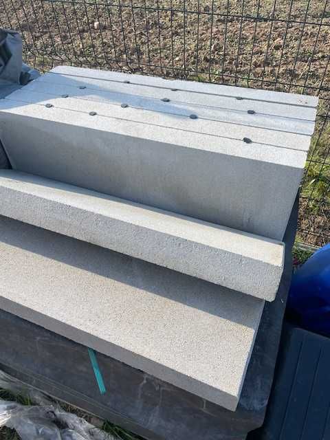 Palisada IMPARI 8x30x100 Bianco