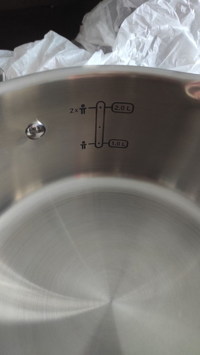 Кастрюля Tefal G7194455 Duetto+ 20 см/2,9 л 2,5 2 л